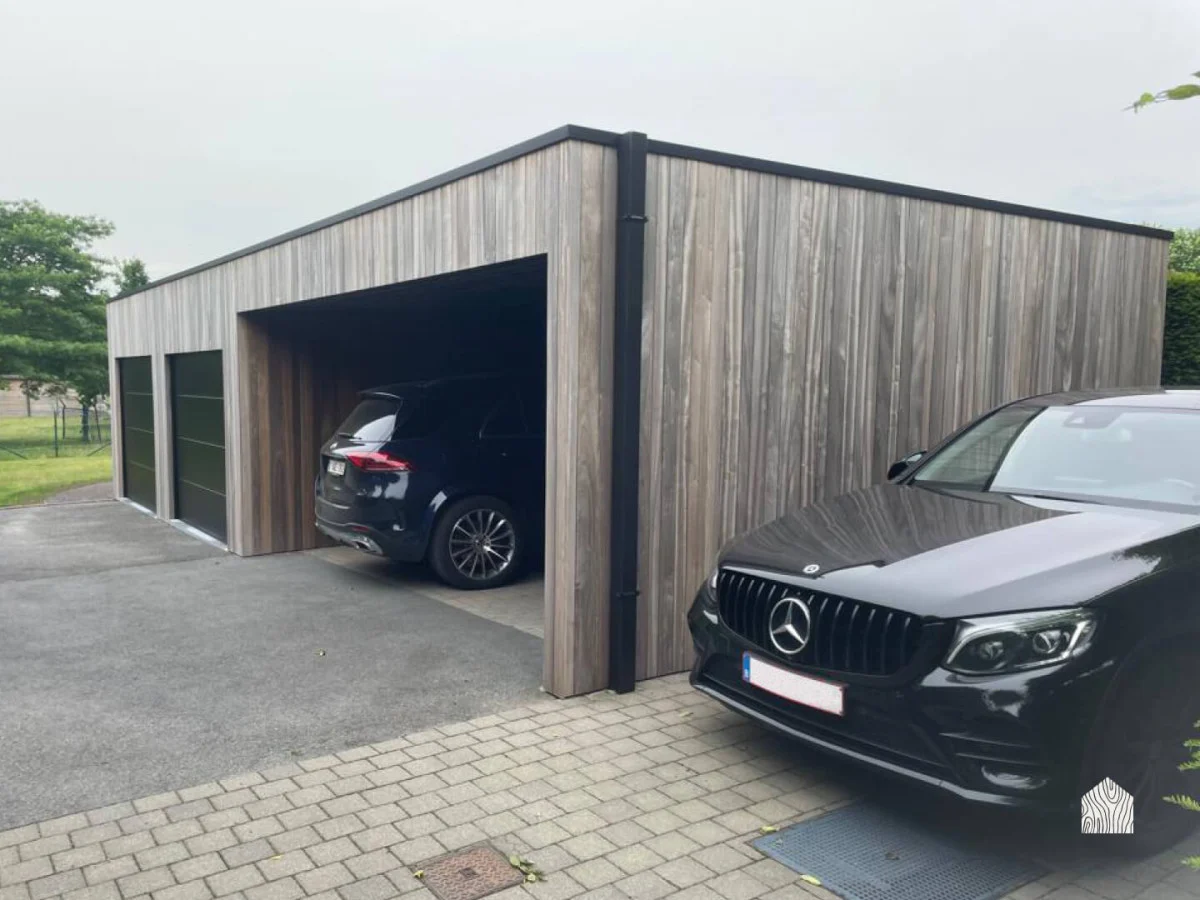 Poolhouse Padoek met garage en carport | Gullegem